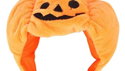 Pineeseatile hund & katt halloween pumpa-kostym – husdjur pumpa hatt för hundar och katter – utklädnad cosplay kostym festtillbehör tillbehör tillbehör